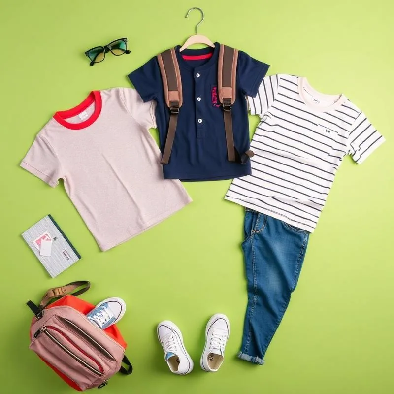 Best everyday kids clothes for school and play complete set